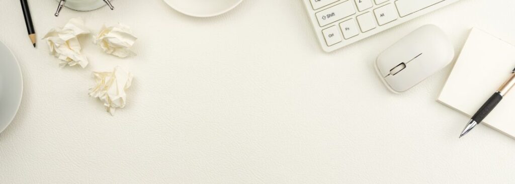 文字を削除したテンプレートの画面